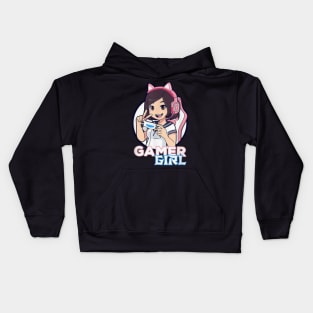 Girl Gamer Kids Hoodie